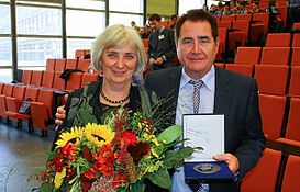 Dr. Erhard Kirchhoff mit seiner Frau Dr. Jutta Kunert-Kirchhoff