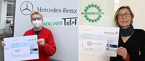 Weihnachtsspende 2020 - Berliner Tafel und Kinderhile e.V.