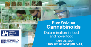 Cannabinoids: Determination in food and novel food by LC MS/MS