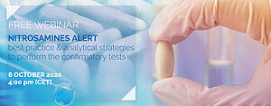 KOSTENLOSES Webinar zum Thema Nitrosamin-Analytik