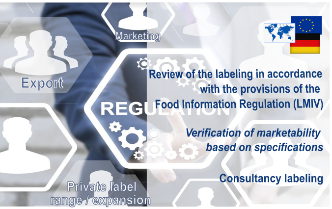 Our Labeling Services: Review, verification of marketability and consultancy labeling