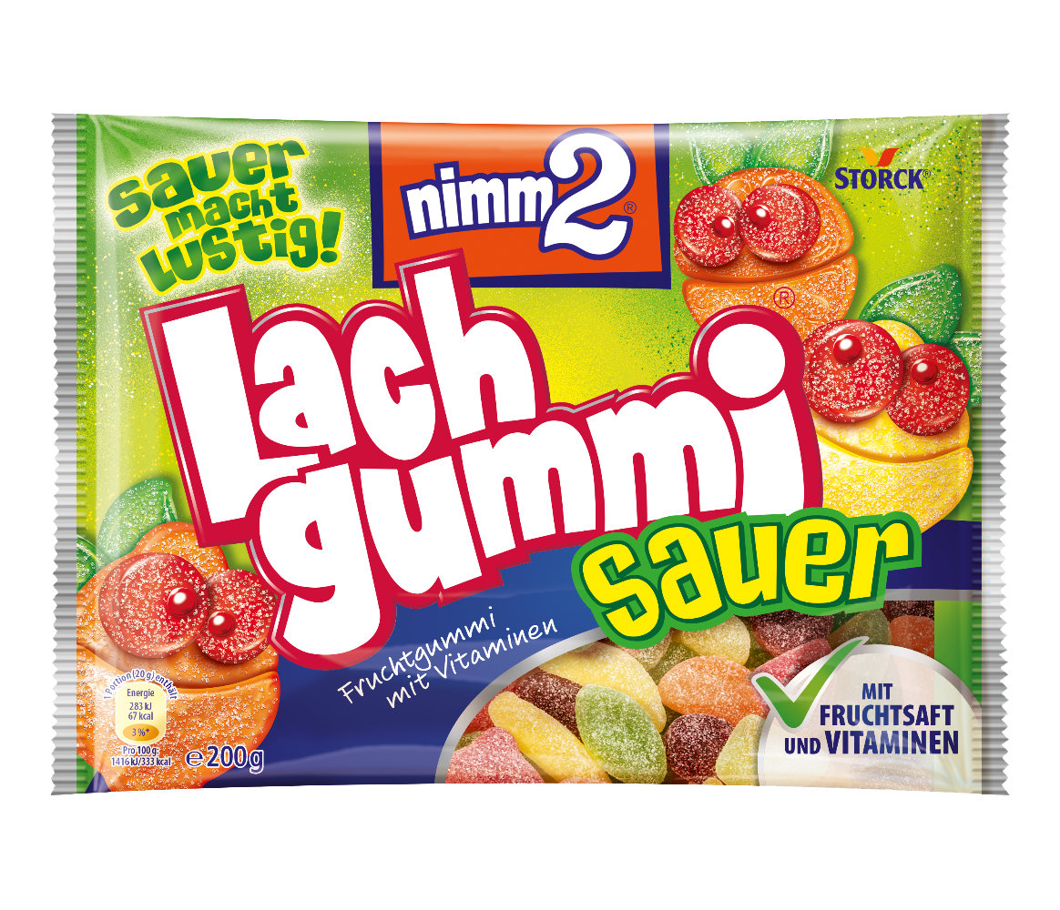 nimm2 Lachgummi sauer nimm2 Lachgummi sauer